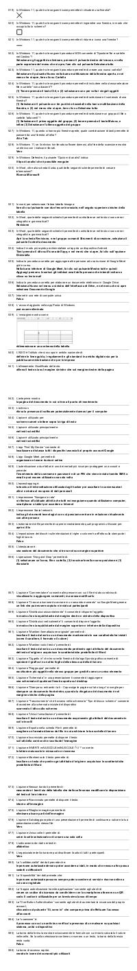 EIPASS 7 MODULI BANCA DATI 2024 ESAME INTEGRATIVO STANDARD