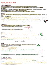 ALCOLI/FENOLI ETC