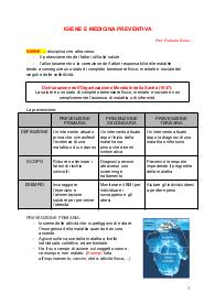 IGIENE e MEDICINA PREVENTIVA