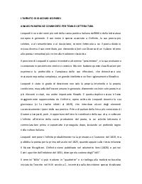 L'INFINITO di Giacomo Leopardi, analisi e commento per tema o testo argomentativo