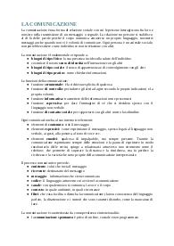 La Comunicazione - Scienze Motorie