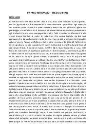 riassunto per le scuole superiori " l'amico ritrovato"
