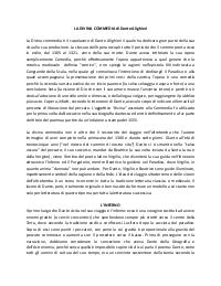 LA DIVINA COMMEDIA di Dante Alighieri, descrizione, riassunto generale e descrizione dei personaggi incontrati
