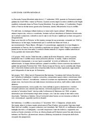 Riassunto della Seconda Guerra mondiale