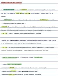 Appunti di diritto privato dello sport