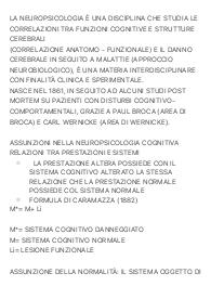 Prima introduzione alla neuropsicologia