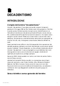 La corrente del decadentismo