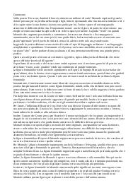 Compito - Commento del testo "Ho sceso dandoti il braccio almeno un milione di scale"