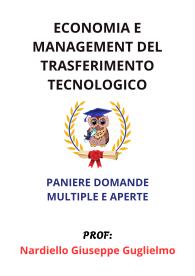 Paniere ECONOMIA E MANAGEMENT DEL TRASFERIMENTO TECNOLOGICO, 2025, Nardiello - MULTIPLE E APERTE