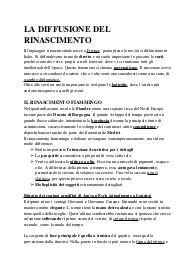 RINASCIMENTO NELL'ARTE