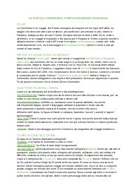 Appunti dettagliati sulla Divina Commedia