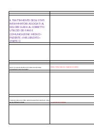 IL TRATTAMENTO DEGLI STATI INFIAMMATORI ASSOCIATI AL DOLORE GUIDA AL CORRETTO UTILIZZO DEI FANS E COMUNICAZION