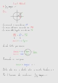 Dimostrazione limite notevole sin(x)/x =1