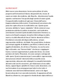 GUSTAVE KLIMT con opere piu importanti