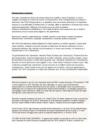 Sintesi G. Leopardi