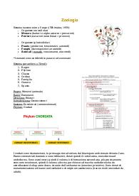 Appunti Zoologia