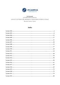 Paniere svolto e spiegato - LETTERATURA ITALIANA - Prof.ssa Guarna Valeria