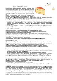 Appunti microbiologia degli alimenti prof. Ferrocino e Botta