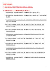 ESERCIZI COMMENTATI SUL CALCOLO DEL PH