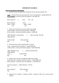 Contabilità e Bilancio - appunti completi