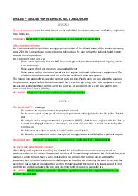 riassunti inglese parte teorica e parte grammaticale ,Prof.ssa Della Gatta,scienze del servizio sociale ,Uniba