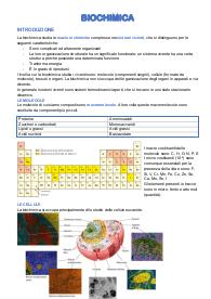 Appunti di Biochimica, Prof. Tedeschi (2024-2025)