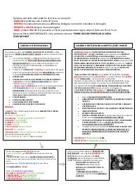 Schema riassuntivo delle differenze tra cinema d’osservazione e il cinema diretto/veritè in antropologia
