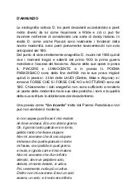 D'Annunzio - Unimarconi - Colasanti