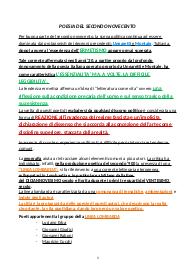 Riassunto della poesia del secondo novecento (dal libro "Piccini")
