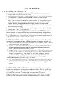Età napoleonica, restaurazione, moti anni 20 e 30