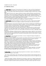 Riassunto, parte storica e frasi commentate