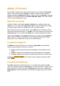 Appunti di filosofia per la maturità (liceo)