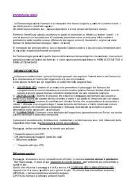 Sbobine farmacologia