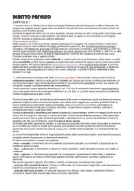 Riassunti di Diritto Privato