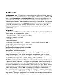 Riassunto materiale NEUROLOGIA - 2025