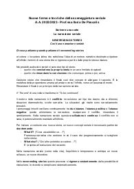 Scrivere una serie - riassunto