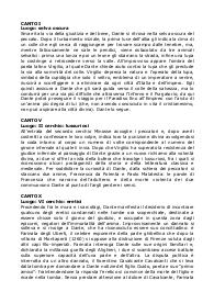 Canti dell’inferno