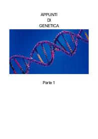 Appunti di Genetica (parte 1)