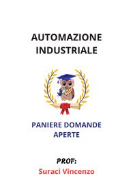Paniere Verificato di AUTOMAZIONE INDUSTRIALE, Suraci Vincenzo, 2025 - RISPOSTE APERTE