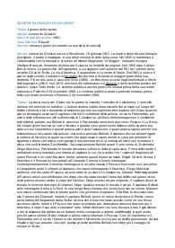 Scheda libro, Il giorno della civetta