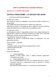 Appunti di diritto commerciale - secondo parziale
