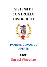 Paniere Verificato di SISTEMI DI CONTROLLO DISTRIBUITI, Suraci Vincenzo, 2025 - RISPOSTE APERTE