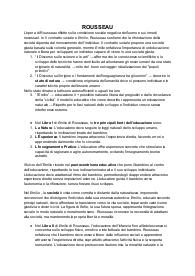 Rousseau per liceo