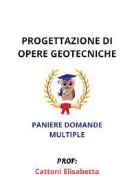Paniere Completo di PROGETTAZIONE DI OPERE GEOTECNICHE, Cattoni Elisabetta, 2025 -MULTIPLE