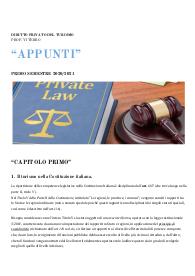 DIRITTO PRIVATO DEL TURISMO