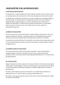 NUCLEOTIDI E ACIDI NUCLEICI