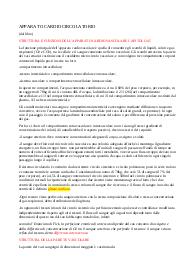 Riassunti di fisiologia (cardiocircolatorio)
