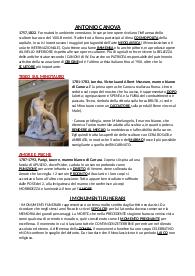 ANTONIO CANOVA E JACQUE LOUIS DAVID - APPUNTI STORIA DELL'ARTE