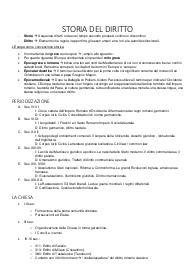 Appunti storia del diritto italiano ed europeo