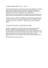 Appunti prima Guerra punica